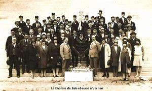 1491- Alger - Bab-el-Oued - La chorale a Vernon